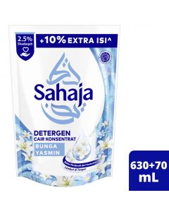 Sahaja Detergent Yasmin Liq 12x630+70ml